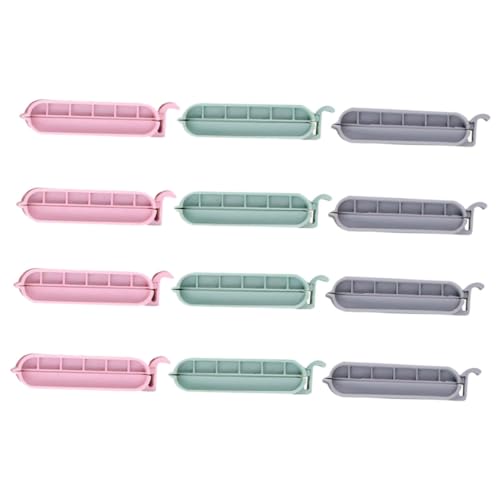 ULTECHNOVO 12 Stück Teiliges Beutelclips aus Langlebigem PP Starke Griffkraft für Vielseitiges Verschließen von Snack Papier Plastikbeuteln Praktische Lebensmittelclips zur Zufällige Farbe ULTECHNOVO 12 Stück Teiliges Beutelclips aus Langlebigem PP Starke Griffkraft für Vielseitiges Verschließen von Snack Papier Plastikbeuteln Praktische Lebensmittelclips zur Zufällige Farbe von ULTECHNOVO