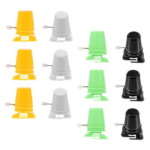ULTECHNOVO 12 Stück Teiliges DIY Ersatz Aufziehmechanismus für Laufroboter Robuste Kunststoffteile Gelb Grün und Schwarz Bewegliche Handwerkszubehör für Selbstgemachte Spielzeuge ULTECHNOVO 12 Stück Teiliges DIY Ersatz Aufziehmechanismus für Laufroboter Robuste Kunststoffteile Gelb Grün und Schwarz Bewegliche Handwerkszubehör für Selbstgemachte Spielzeuge von ULTECHNOVO