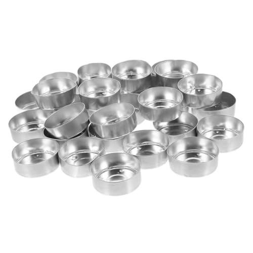 ULTECHNOVO 150stücke Teelicht Dosen Aluminium Leere Kerzenbecher Für Duftkerzen Für Hochzeiten Feiern Und Aromatherapie Gießzubehör ULTECHNOVO 150stücke Teelicht Dosen Aluminium Leere Kerzenbecher Für Duftkerzen Für Hochzeiten Feiern Und Aromatherapie Gießzubehör von ULTECHNOVO