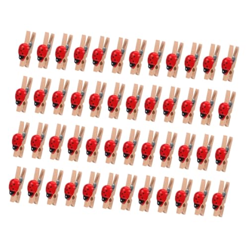 ULTECHNOVO 150 Stück Mini Marienkäfer Holzklammern Kleine Fotoklammern mit Verstellbarem Winkel Niedliche DIY Memo und Kartenhalter für Bilder Notizen und Bastelprojekte Leicht und Tragbar ULTECHNOVO 150 Stück Mini Marienkäfer Holzklammern Kleine Fotoklammern mit Verstellbarem Winkel Niedliche DIY Memo und Kartenhalter für Bilder Notizen und Bastelprojekte Leicht und Tragbar von ULTECHNOVO
