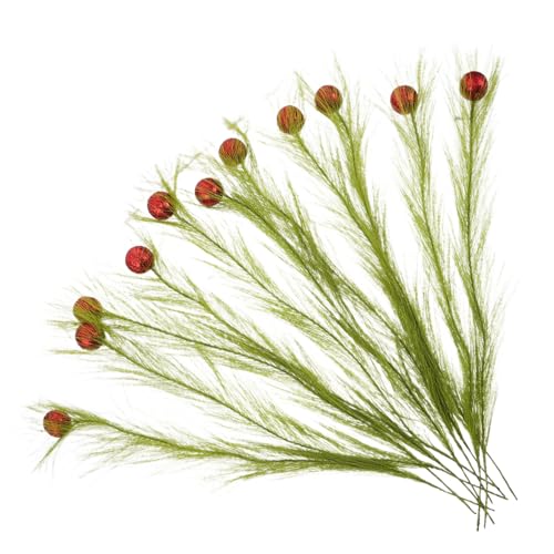 ULTECHNOVO 16 Stück Blumen Zur Dekoration Getrocknete Pampas Kleines Pampasgras Dekor Pampasgras Tafelaufsätze Künstliche Pflanzen Heimdekoration Pampas Weihnachtsbaum Künstliches von ULTECHNOVO