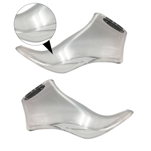 ULTECHNOVO Schuhständer Aus Kunststoff Schuhständer in Schuhform Transparent Langlebigen Gebrauch Schuhzubehör Schuhhalter Preisgünstige Präsentationstools von ULTECHNOVO