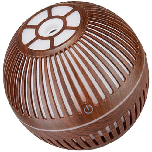 ULTECHNOVO 1Satz Öldiffusor und Luftbefeuchter Mini Aromatherapie Diffusor mit LED Licht für Büro und Zuhause Dunkelholz Design Leise und Perfektes für Freunde ULTECHNOVO 1Satz Öldiffusor und Luftbefeuchter Mini Aromatherapie Diffusor mit LED Licht für Büro und Zuhause Dunkelholz Design Leise und Perfektes für Freunde von ULTECHNOVO
