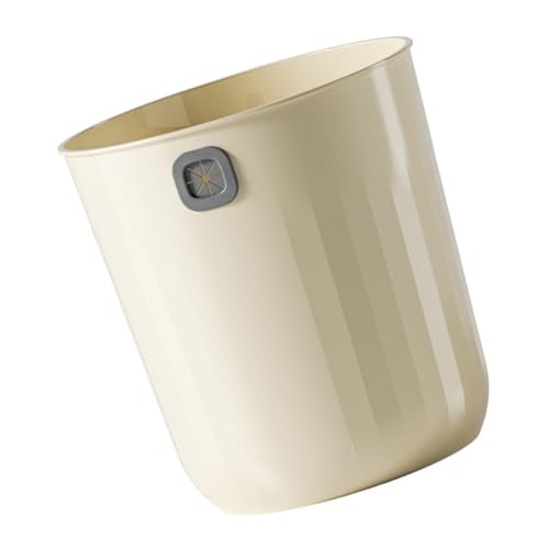 ULTECHNOVO 1Stück Kleiner Mülleimer für Badezimmer Küche Wohnzimmer Robuster Abfallbehälter aus Langlebigem Material Leicht zu Reinigen für Enge Räume Design Cremeweiß ULTECHNOVO 1Stück Kleiner Mülleimer für Badezimmer Küche Wohnzimmer Robuster Abfallbehälter aus Langlebigem Material Leicht zu Reinigen für Enge Räume Design Cremeweiß von ULTECHNOVO
