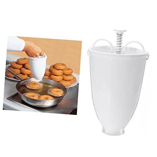 ULTECHNOVO 1Stück Kunststoff Leichter Teigspender für Selbstgemachte Donuts für DIY Küchengebäck zu Bedienen und Desserts von ULTECHNOVO