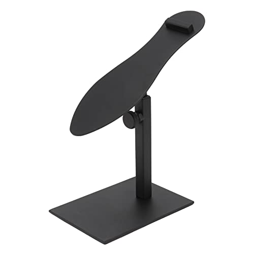 ULTECHNOVO 1Stück Schuhdisplay Regal für High Heels Verstellbare Schuhaufbewahrung für Platzsparende Nutzung für Einzelhandel und Zuhause Robust und Langlebig Design Schwarz von ULTECHNOVO
