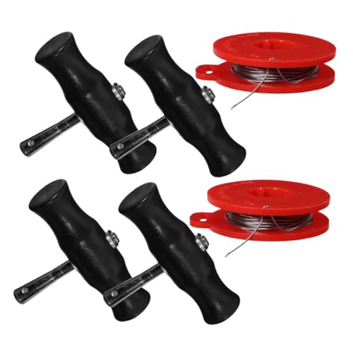 ULTECHNOVO 2 Sätze Automotive Windshield Removal Tool Kit Handpull Stahlseil Schneidedraht Robust für Präzise Autoscheiben Demontage und Reparatur Verschiedene Modelle von ULTECHNOVO