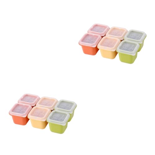 ULTECHNOVO 2 Sätze Stapelbare Eiswürfelformen Mit Deckel Praktische Eiswürfelbehälter Für Cocktails Whisky Und Sommergetränke Entformen 6 Stücke * 2 ULTECHNOVO 2 Sätze Stapelbare Eiswürfelformen Mit Deckel Praktische Eiswürfelbehälter Für Cocktails Whisky Und Sommergetränke Entformen 6 Stücke * 2 von ULTECHNOVO