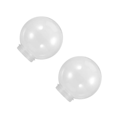 ULTECHNOVO 2 Stück Außenlampe Kugel Lampenschirm Transparente Runde Lampenabdeckung Öffnung für Garten und Patio zu Installieren und Elegant ULTECHNOVO 2 Stück Außenlampe Kugel Lampenschirm Transparente Runde Lampenabdeckung Öffnung für Garten und Patio zu Installieren und Elegant von ULTECHNOVO