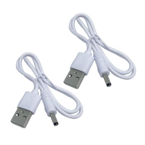 ULTECHNOVO 2 Stück Dc Ladekabel USB zu Dc Kabel für Schnelles Laden Kompatibel mit Lüfter Kamera Smartphone Tablet und Geräten ULTECHNOVO 2 Stück Dc Ladekabel USB zu Dc Kabel für Schnelles Laden Kompatibel mit Lüfter Kamera Smartphone Tablet und Geräten von ULTECHNOVO
