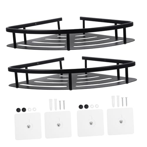 ULTECHNOVO 2 Stück Eckregal aus Rostfreiem Aluminium Badezimmer Aufbewahrungsregal Platzsparendes Dreieckiges Organizer Regal Starke Tragkraft für Bad Küche und Hotel ULTECHNOVO 2 Stück Eckregal aus Rostfreiem Aluminium Badezimmer Aufbewahrungsregal Platzsparendes Dreieckiges Organizer Regal Starke Tragkraft für Bad Küche und Hotel von ULTECHNOVO