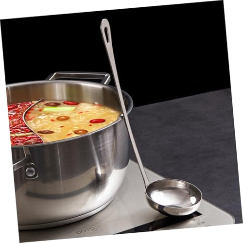 ULTECHNOVO 2 Stück Edelstahl Hot Pot Sieb Servierlöffel mit Hakengriff Langstielig Fein Gelocht Rostfrei Hitzebeständig zum Filtern von Suppe und Öl Geeignet für Küche und Restaurant ULTECHNOVO 2 Stück Edelstahl Hot Pot Sieb Servierlöffel mit Hakengriff Langstielig Fein Gelocht Rostfrei Hitzebeständig zum Filtern von Suppe und Öl Geeignet für Küche und Restaurant von ULTECHNOVO