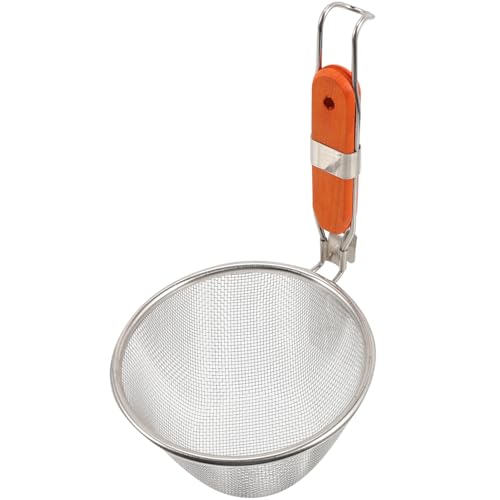 ULTECHNOVO 2 Stück Edelstahl Sieb Küchensieb Feines Mesh Nudel Abtropflöffel Hitzebeständig Robust für Nudeln Pasta Gemüse Blanchieren Küche Strainer ULTECHNOVO 2 Stück Edelstahl Sieb Küchensieb Feines Mesh Nudel Abtropflöffel Hitzebeständig Robust für Nudeln Pasta Gemüse Blanchieren Küche Strainer von ULTECHNOVO