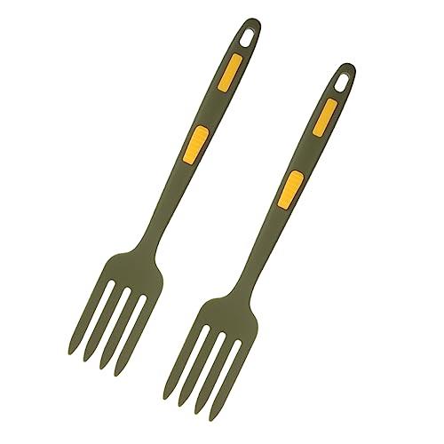 ULTECHNOVO 2 Stück Flexible Kochgabel aus Lebensmittelechtem Hitzebeständigem Silikon Teiliges mit Langem Griff Flexibles Küchenutensil für Haushalt Restaurant Camping und Antihaft Pfannen ULTECHNOVO 2 Stück Flexible Kochgabel aus Lebensmittelechtem Hitzebeständigem Silikon Teiliges mit Langem Griff Flexibles Küchenutensil für Haushalt Restaurant Camping und Antihaft Pfannen von ULTECHNOVO