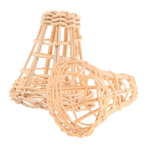 ULTECHNOVO 2 Stück Handgefertigte Rattan lampenschirme Rustikale Ersatz abdeckungen für Pendelleuchten und Tischlampen Natürliche Boho deko für Zuhause und Kronleuchter ULTECHNOVO 2 Stück Handgefertigte Rattan lampenschirme Rustikale Ersatz abdeckungen für Pendelleuchten und Tischlampen Natürliche Boho deko für Zuhause und Kronleuchter von ULTECHNOVO