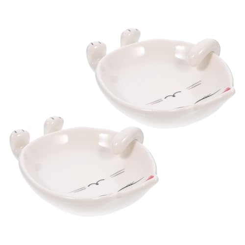 ULTECHNOVO 2 Stück Keramik Löffelablage Cartoon Design Multifunktional als Topfdeckelhalter und Utensilienhalter Kleiner Küchenhelfer für Tägliche Nutzung Bpa frei Langlebig und Leicht zu ULTECHNOVO 2 Stück Keramik Löffelablage Cartoon Design Multifunktional als Topfdeckelhalter und Utensilienhalter Kleiner Küchenhelfer für Tägliche Nutzung Bpa frei Langlebig und Leicht zu von ULTECHNOVO