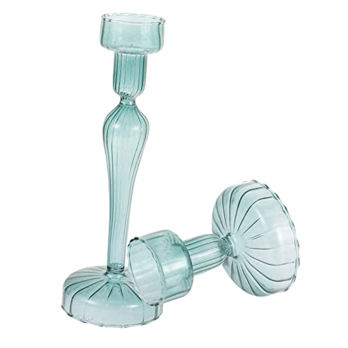 ULTECHNOVO 2 Stück Kerzenhalter Set Teilig Gestreift Transparent Basis für Stabile Stabkerzen Hitzebeständig Vielseitig für Hochzeit Party Festliche Tischdekoration Romantische Atmosphäre ULTECHNOVO 2 Stück Kerzenhalter Set Teilig Gestreift Transparent Basis für Stabile Stabkerzen Hitzebeständig Vielseitig für Hochzeit Party Festliche Tischdekoration Romantische Atmosphäre von ULTECHNOVO