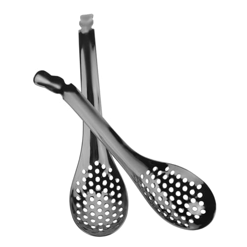 ULTECHNOVO 2 Stück Löffel Kleine Schöpfkelle mit Löchern Langlebig und Leicht zu Reinigen zum Servieren von Speisen mit Flüssigkeit Modern und für Jede Küche ULTECHNOVO 2 Stück Löffel Kleine Schöpfkelle mit Löchern Langlebig und Leicht zu Reinigen zum Servieren von Speisen mit Flüssigkeit Modern und für Jede Küche von ULTECHNOVO