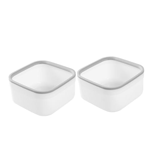 ULTECHNOVO 2 Stück Mini Mülleimer Tischabfalleimer für Büro und Zuhause Schlankes Design Leicht und Tragbar für Schreibtisch und Kommode und Langlebig von ULTECHNOVO