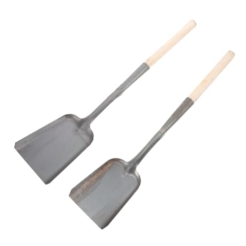 ULTECHNOVO 2 Stück Multifunktionale Metallschaufel für Kamin und Küche Kohlen und Ascheschaufel Praktische Schaufel für Haushalt für Grill und Garten ULTECHNOVO 2 Stück Multifunktionale Metallschaufel für Kamin und Küche Kohlen und Ascheschaufel Praktische Schaufel für Haushalt für Grill und Garten von ULTECHNOVO