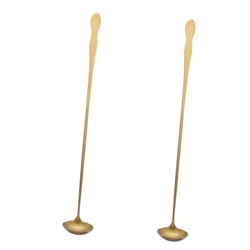 ULTECHNOVO 2 Stück Multifunktionaler Edelstahl Saucenlöffel Breiter Öllöffel mit langem Griff Effiziente Ölfilterung zum Rühren von Kaffee und Suppen Vielseitig für Küche und BBQ ULTECHNOVO 2 Stück Multifunktionaler Edelstahl Saucenlöffel Breiter Öllöffel mit langem Griff Effiziente Ölfilterung zum Rühren von Kaffee und Suppen Vielseitig für Küche und BBQ von ULTECHNOVO