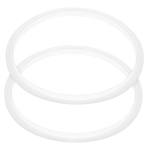 ULTECHNOVO 2 Stück Silikon Dichtungsringe Ersatzdichtung für Schnellkochtopf und Dampfgarer Hitzebeständig Dichtungsring Schnellkochtopf Einfache Montage Langlebiges Ersatzteil ULTECHNOVO 2 Stück Silikon Dichtungsringe Ersatzdichtung für Schnellkochtopf und Dampfgarer Hitzebeständig Dichtungsring Schnellkochtopf Einfache Montage Langlebiges Ersatzteil von ULTECHNOVO
