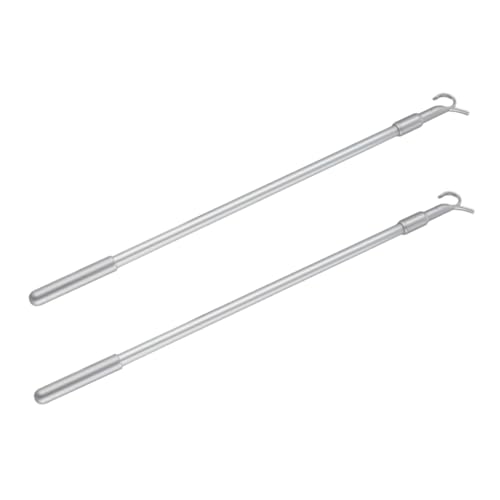 ULTECHNOVO 2 Stück Teiliges Aluminium Jalousie Bedienstab Verstellbare Robuste Öffnungsstäbe mit Haken Langlebige Ersatzstangen für Vorhang und Jalousiesysteme Einfache Montage und Sanfte ULTECHNOVO 2 Stück Teiliges Aluminium Jalousie Bedienstab Verstellbare Robuste Öffnungsstäbe mit Haken Langlebige Ersatzstangen für Vorhang und Jalousiesysteme Einfache Montage und Sanfte von ULTECHNOVO