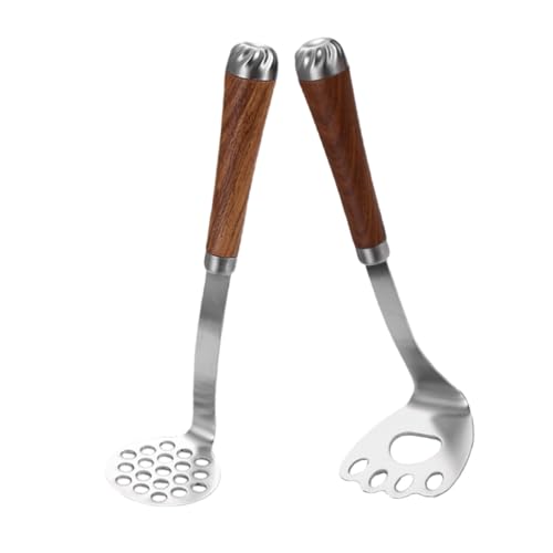 ULTECHNOVO 2 Stück Teiliges Manueller Kartoffelstampfer aus mit Ergonomischem Griff Presslöcher für Feines Pürieren von Kartoffeln Gemüse und Obst Komfortabel und Einfach zu Reinigen ULTECHNOVO 2 Stück Teiliges Manueller Kartoffelstampfer aus mit Ergonomischem Griff Presslöcher für Feines Pürieren von Kartoffeln Gemüse und Obst Komfortabel und Einfach zu Reinigen von ULTECHNOVO