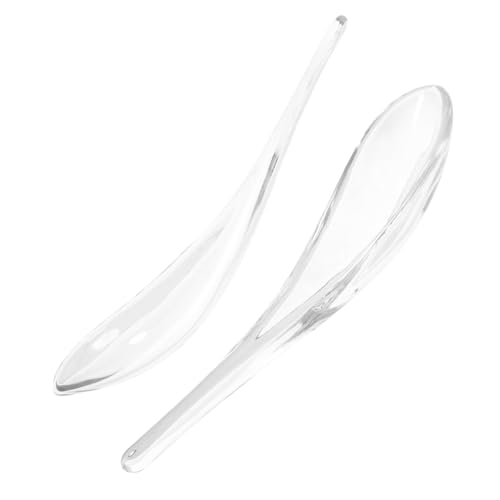 ULTECHNOVO 2 Stück Teiliges Transparenter Glaslöffel Kleine Dessert Suppenlöffel Glattes Design Komfortabel Spülmaschinengeeignet für Haushalt Frühstück und Restaurantgebrauch ULTECHNOVO 2 Stück Teiliges Transparenter Glaslöffel Kleine Dessert Suppenlöffel Glattes Design Komfortabel Spülmaschinengeeignet für Haushalt Frühstück und Restaurantgebrauch von ULTECHNOVO