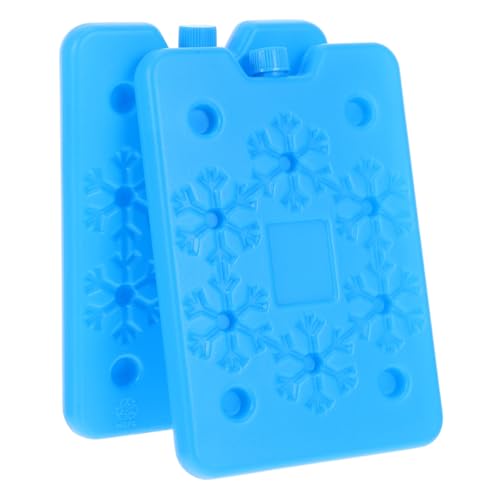 ULTECHNOVO 2 Stück Wiederverwendbare Eisblöcke für Camping und Reisen Tragbare Kühlboxen zur Temperaturkontrolle ULTECHNOVO 2 Stück Wiederverwendbare Eisblöcke für Camping und Reisen Tragbare Kühlboxen zur Temperaturkontrolle von ULTECHNOVO