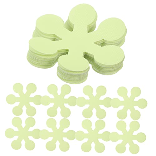 ULTECHNOVO 20stücke Leuchtende Anti-rutsch-Streifen Selbst-Adhesive rutschfeste Treppenstreifen Reflektierende Stufenaufkleber Für Innen Und Außenbereich Schneeflockenform Halt Glatten von ULTECHNOVO