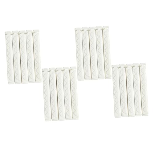 ULTECHNOVO 20 Stück Teiliges Food Bag Clips aus Langlebigem PP Frischeverschluss für Snacks und Lebensmittel Einfach zu Öffnen Schließen Vielseitig für Milchpulver Chips Salz und Geeignet von ULTECHNOVO