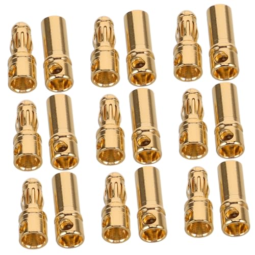 ULTECHNOVO 20 Stück Teiliges Vergoldeter Banana Plug Adapter Männlich und Weiblich für Rc Modelle Lautsprecherkabel Motoranschlüsse und Batterieersatz Einfache Verbindung Hohe Zuverlässigkeit ULTECHNOVO 20 Stück Teiliges Vergoldeter Banana Plug Adapter Männlich und Weiblich für Rc Modelle Lautsprecherkabel Motoranschlüsse und Batterieersatz Einfache Verbindung Hohe Zuverlässigkeit von ULTECHNOVO
