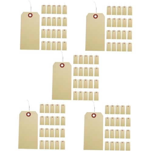 ULTECHNOVO 250 STK Versandaufkleber Manila-Tags Verpackungsetiketten Leere Manila-versandetiketten Leere Tags Eisendraht ULTECHNOVO 250 STK Versandaufkleber Manila-Tags Verpackungsetiketten Leere Manila-versandetiketten Leere Tags Eisendraht von ULTECHNOVO