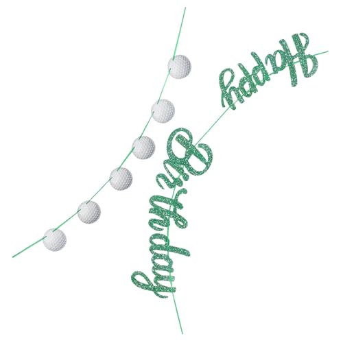ULTECHNOVO 2Er Set Golf Hintergrund Golf Motto Partyzubehör Sport Party Dekorationen Sport Party Banner Geburtstagszubehör Glitzerndes ULTECHNOVO 2Er Set Golf Hintergrund Golf Motto Partyzubehör Sport Party Dekorationen Sport Party Banner Geburtstagszubehör Glitzerndes von ULTECHNOVO
