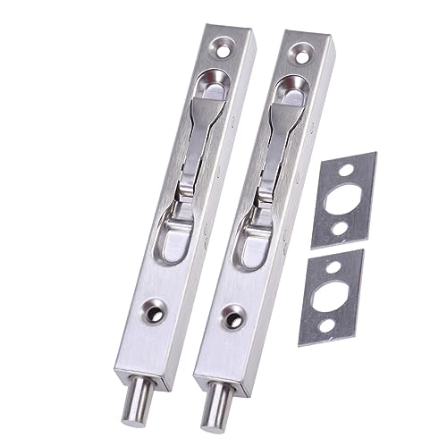 ULTECHNOVO Skateboard Türschloss 2st Türriegel Türschnalle Käfig-Skateboard-Schloss Bolzenversicherung Kassette Rostfrei Verdeckter Verdeckter Stecker ULTECHNOVO Skateboard Türschloss 2st Türriegel Türschnalle Käfig-Skateboard-Schloss Bolzenversicherung Kassette Rostfrei Verdeckter Verdeckter Stecker von ULTECHNOVO