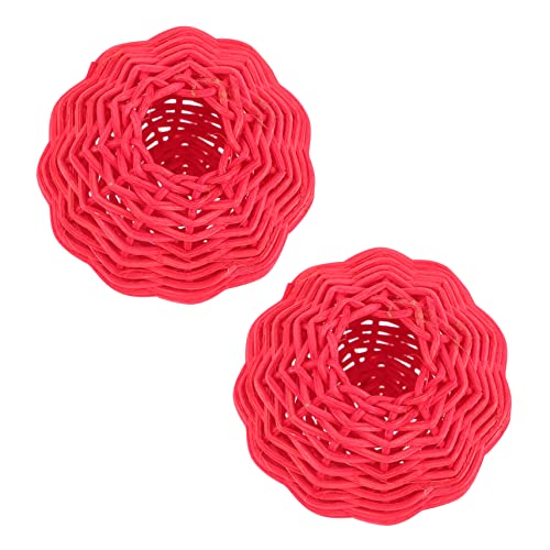 ULTECHNOVO 2Stücke Hängelampe Rattan Lampenschirm Gewebte Deckenleuchte für Wohnzimmer Schlafzimmer Küche Rustikales Design Leicht und Praktisch für DIY Projekte und Gemütliche ULTECHNOVO 2Stücke Hängelampe Rattan Lampenschirm Gewebte Deckenleuchte für Wohnzimmer Schlafzimmer Küche Rustikales Design Leicht und Praktisch für DIY Projekte und Gemütliche von ULTECHNOVO