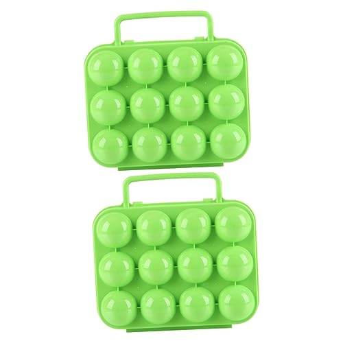ULTECHNOVO 2stücke Faltbarer Eierbehälter Für Eier Robuste Aufbewahrungsbox Mit Tragegriff Und Deckel Für Küche Und Camping Elegantem Grün Langlebig Und Bruchsicher ULTECHNOVO 2stücke Faltbarer Eierbehälter Für Eier Robuste Aufbewahrungsbox Mit Tragegriff Und Deckel Für Küche Und Camping Elegantem Grün Langlebig Und Bruchsicher von ULTECHNOVO