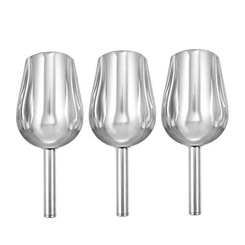 ULTECHNOVO 3 Stück Eisschaufel Teiliges Mehrzweck Schaufel für Eiswürfel Mehl Süßigkeiten Robust Spülmaschinenfest für Bar Küche Restaurant Party von ULTECHNOVO