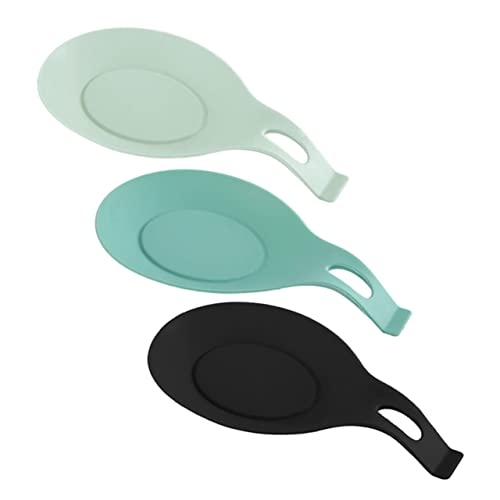 ULTECHNOVO 3 Stück Silikon Löffelablage Küchenutensilienhalter Bpa Frei Rutschfest Hitzebeständig Praktische Kochlöffelablage für Kochlöffel Pfannenwender und Schöpflöffel Stabiler ULTECHNOVO 3 Stück Silikon Löffelablage Küchenutensilienhalter Bpa Frei Rutschfest Hitzebeständig Praktische Kochlöffelablage für Kochlöffel Pfannenwender und Schöpflöffel Stabiler von ULTECHNOVO