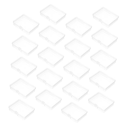 ULTECHNOVO Aufbewahrungsbehälter Zum Organisieren Von 30 Mini-perlen-aufbewahrungsboxen Mit Klappdeckel Stapelbare Organisationsboxen von ULTECHNOVO