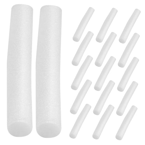 ULTECHNOVO 30 Stück Sofa Überzug Fixierstäbe Teilig Schaumstoffröhren Verstellbar Zuschneidbar rutschfest für Wohnzimmer Sofabezüge Slipcover Tuck Grips Stabile Fixierung von ULTECHNOVO