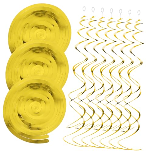ULTECHNOVO 30 Stück Teiliges Spiraldeko aus Glänzendem PVC Bunte Hängende Spiralanhänger für Geburtstags und Hochzeitsfeiern Vielseitige Partydekoration für Decke Fenster und Flur ULTECHNOVO 30 Stück Teiliges Spiraldeko aus Glänzendem PVC Bunte Hängende Spiralanhänger für Geburtstags und Hochzeitsfeiern Vielseitige Partydekoration für Decke Fenster und Flur von ULTECHNOVO