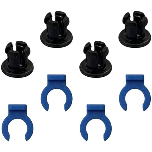 ULTECHNOVO Extruder-spannzangen-kit Bowden-rohradapter-clip Für 3d-drucker 4 Mm Kunststoff-spannzangen-clips 8 Stück von ULTECHNOVO