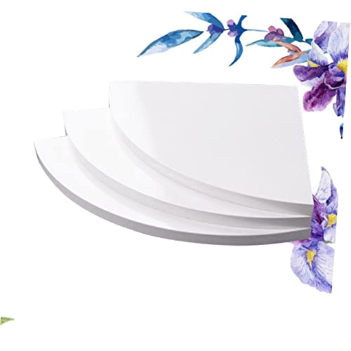 ULTECHNOVO 3Stücke Teiliges Set Wandregale Schwimmende Eckregale Design für Dekoration und Präsentation für Schlafzimmer und Büro Platzsparend von ULTECHNOVO