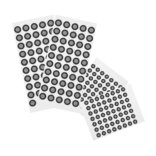 ULTECHNOVO 4 Blätter Scanner Reflektierende Marker mit Diffusen Tracking Punkten Präzise Positionierung für Handheld Motion Scanner Kompatibel mit Dots Große Aufkleber von ULTECHNOVO
