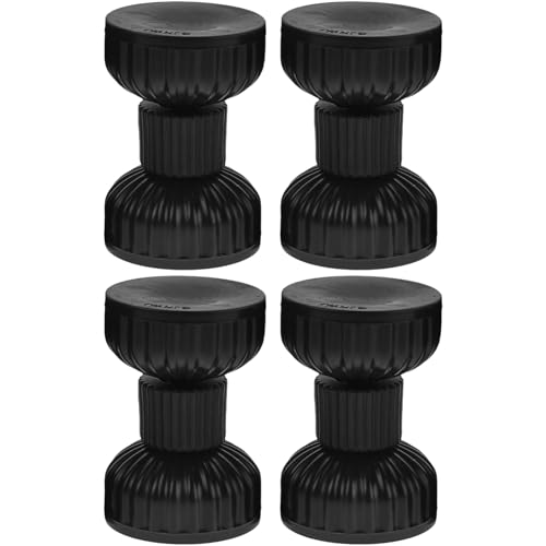 ULTECHNOVO 4 Stück Bettstütze Teiliges Shake Stabilizer für Bettrahmen Kopfteil Stopper Wand Abstandshalter Möbel Stabilitätskit für Sichere Nächte Cmschwarz ULTECHNOVO 4 Stück Bettstütze Teiliges Shake Stabilizer für Bettrahmen Kopfteil Stopper Wand Abstandshalter Möbel Stabilitätskit für Sichere Nächte Cmschwarz von ULTECHNOVO