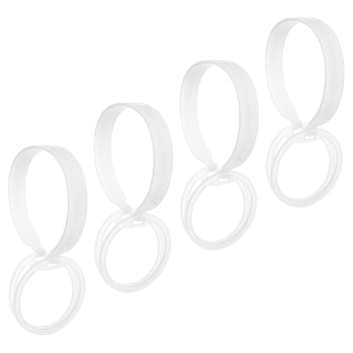 ULTECHNOVO 4 Stück Faltbarer Ohrenschützer Halter aus Kunststoff Universeller Earmuff Rahmenständer zum DIY und Reisen Ergonomisch Leicht zu Reinigen Platzsparend für Winter Ohrenschutz von ULTECHNOVO