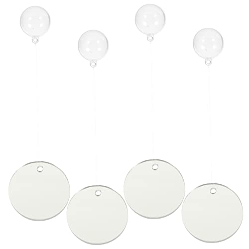 ULTECHNOVO 4 Stück Fischspiegel Für Aquarien Aquarien Fischaquarium Zubehör Fischaquarium Spiegel Trainingsaquarium Dekorationen Vielseitiger Zuchtspiegel Für Aquarien Acryl von ULTECHNOVO