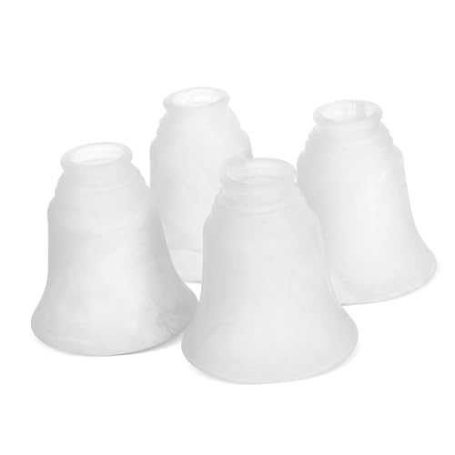 ULTECHNOVO 4 Stück Frosted Glass Lampshade Deckenleuchtenverkleidungen für Wohnzimmer Installieren Reinigen Geeignet für Standard Deckenleuchten Stilvolle Heimdekoration ULTECHNOVO 4 Stück Frosted Glass Lampshade Deckenleuchtenverkleidungen für Wohnzimmer Installieren Reinigen Geeignet für Standard Deckenleuchten Stilvolle Heimdekoration von ULTECHNOVO